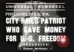 Standbild Haym Salomon Memorial Philadelphia Pennsylvania USA, 1939, aus Sekunde 4 historischem Filmmaterial Videoclip 65675063632