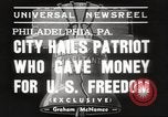 Standbild Haym Salomon Memorial Philadelphia Pennsylvania USA, 1939, aus Sekunde 5 historischem Filmmaterial Videoclip 65675063632