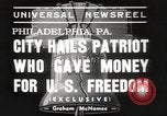 Standbild Haym Salomon Memorial Philadelphia Pennsylvania USA, 1939, aus Sekunde 6 historischem Filmmaterial Videoclip 65675063632