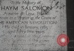 Standbild Haym Salomon Memorial Philadelphia Pennsylvania USA, 1939, aus Sekunde 61 historischem Filmmaterial Videoclip 65675063632