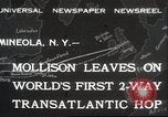 Image of Captain James A Mollison Mineola New York USA, 1932, second 1 stock footage video 65675063634