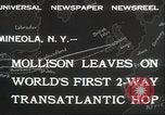 Image of Captain James A Mollison Mineola New York USA, 1932, second 6 stock footage video 65675063634