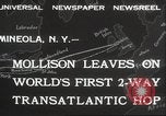 Image of Captain James A Mollison Mineola New York USA, 1932, second 9 stock footage video 65675063634