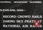 Image of National Air Race Cleveland Ohio USA, 1932, second 5 stock footage video 65675063638