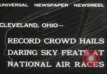 Image of National Air Race Cleveland Ohio USA, 1932, second 8 stock footage video 65675063638