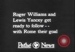 Immagine di Roger Williams Q Maine United States USA, 1929, secondo 43 filmato di repertorio 65675063648