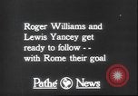 Immagine di Roger Williams Q Maine United States USA, 1929, secondo 46 filmato di repertorio 65675063648