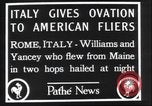 Image Roger Q Williams Rome Italie, 1929, de la seconde 4 séquences d'archives historiques vidéo 65675063650