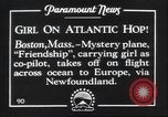 Image Amelia Earhart Putnam Boston Massachusetts USA, 1928, de la seconde 5 séquences d'archives historiques vidéo 65675063651