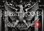 Image of Herbert Hoover Washington DC USA, 1929, second 55 stock footage video 65675063683