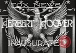 Image of Herbert Hoover Washington DC USA, 1929, second 58 stock footage video 65675063683