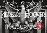 Image of Herbert Hoover Washington DC USA, 1929, second 62 stock footage video 65675063683
