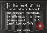 Image of Herbert Hoover Washington DC USA, 1929, second 55 stock footage video 65675063684