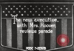 Image of Herbert Hoover Washington DC USA, 1929, second 52 stock footage video 65675063685