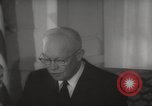 Image of Dwight D Eisenhower Washington DC USA, 1960, second 35 stock footage video 65675063686