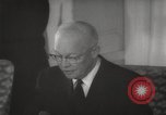 Image of Dwight D Eisenhower Washington DC USA, 1960, second 42 stock footage video 65675063686
