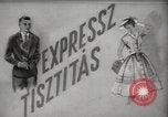 Image of instant dry cleaning Hungary, 1960, second 13 stock footage video 65675063688