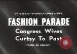 Image of Congress legislator's wives Washington DC USA, 1960, second 3 stock footage video 65675063689
