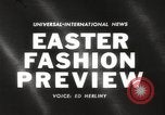 Image of Easter hat preview New York United States USA, 1960, second 1 stock footage video 65675063693