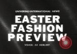 Image of Easter hat preview New York United States USA, 1960, second 3 stock footage video 65675063693