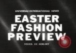 Image of Easter hat preview New York United States USA, 1960, second 5 stock footage video 65675063693