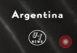 Image of skiing in spring Argentina, 1960, second 5 stock footage video 65675063694