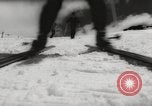 Image of skiing in spring Argentina, 1960, second 25 stock footage video 65675063694