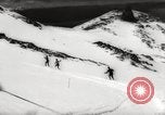 Image of skiing in spring Argentina, 1960, second 53 stock footage video 65675063694