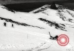 Image of skiing in spring Argentina, 1960, second 56 stock footage video 65675063694