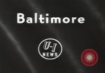 Image of Football game Baltimore Maryland USA, 1960, second 1 stock footage video 65675063696