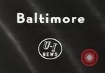 Image of Football game Baltimore Maryland USA, 1960, second 3 stock footage video 65675063696