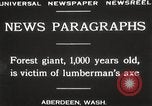 Image of Lumberman Aberdeen Washington USA, 1929, second 12 stock footage video 65675063699