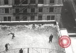 Image of Skating rink on rooftop Chicago Illinois USA, 1929, second 36 stock footage video 65675063701