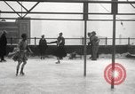 Image of Skating rink on rooftop Chicago Illinois USA, 1929, second 39 stock footage video 65675063701