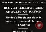 Image of Herbert Hoover Washington DC USA, 1929, second 1 stock footage video 65675063702