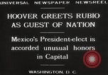 Image of Herbert Hoover Washington DC USA, 1929, second 8 stock footage video 65675063702
