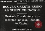 Image of Herbert Hoover Washington DC USA, 1929, second 9 stock footage video 65675063702