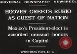 Image of Herbert Hoover Washington DC USA, 1929, second 12 stock footage video 65675063702