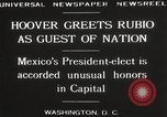 Image of Herbert Hoover Washington DC USA, 1929, second 14 stock footage video 65675063702