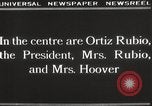 Image of Herbert Hoover Washington DC USA, 1929, second 33 stock footage video 65675063702