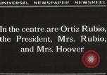 Image of Herbert Hoover Washington DC USA, 1929, second 34 stock footage video 65675063702