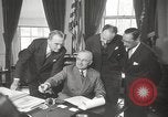 Image of President Harry Truman Washington DC USA, 1946, second 6 stock footage video 65675063704