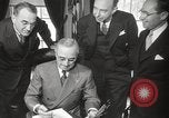 Image of President Harry Truman Washington DC USA, 1946, second 17 stock footage video 65675063704