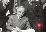 Image of President Harry Truman Washington DC USA, 1946, second 21 stock footage video 65675063704