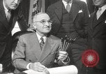 Image of President Harry Truman Washington DC USA, 1946, second 28 stock footage video 65675063704