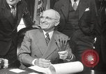 Image of President Harry Truman Washington DC USA, 1946, second 31 stock footage video 65675063704