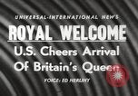 Image of Britain's Queen Elizabeth visits United States United States USA, 1957, second 15 stock footage video 65675063705