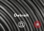Standbild National Football League Detroit Michigan USA, 1957, aus Sekunde 3 historischem Filmmaterial Videoclip 65675063707