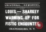 Standbild Jack Sharkey Orangeburg New York USA, 1936, aus Sekunde 8 historischem Filmmaterial Videoclip 65675063711