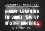 Standbild Ministerium für Justiz Agenten Quantico Virginia USA, 1936, aus Sekunde 5 historischem Filmmaterial Videoclip 65675063712